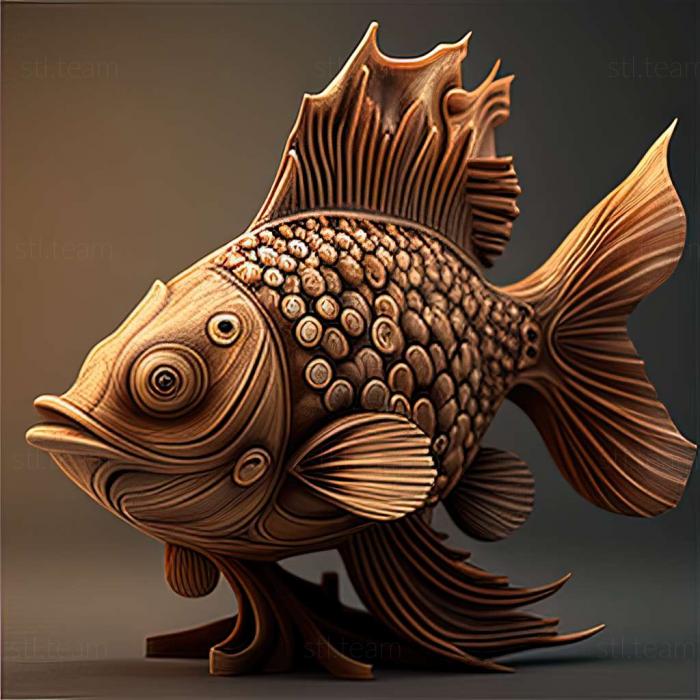 3D модель Риба Мілоплюс (STL)